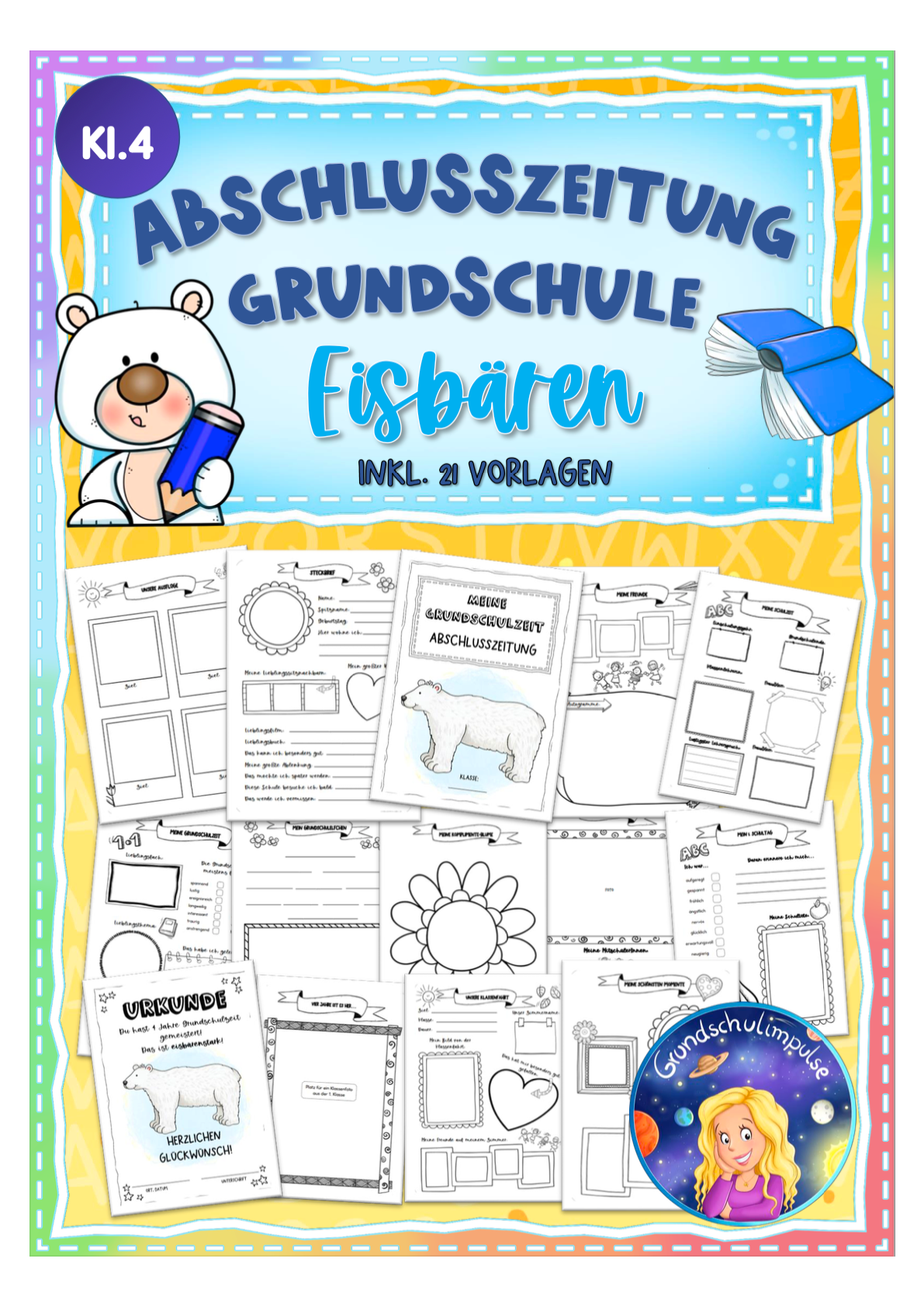 Abschlusszeitung Grundschule - Eisbärenklasse