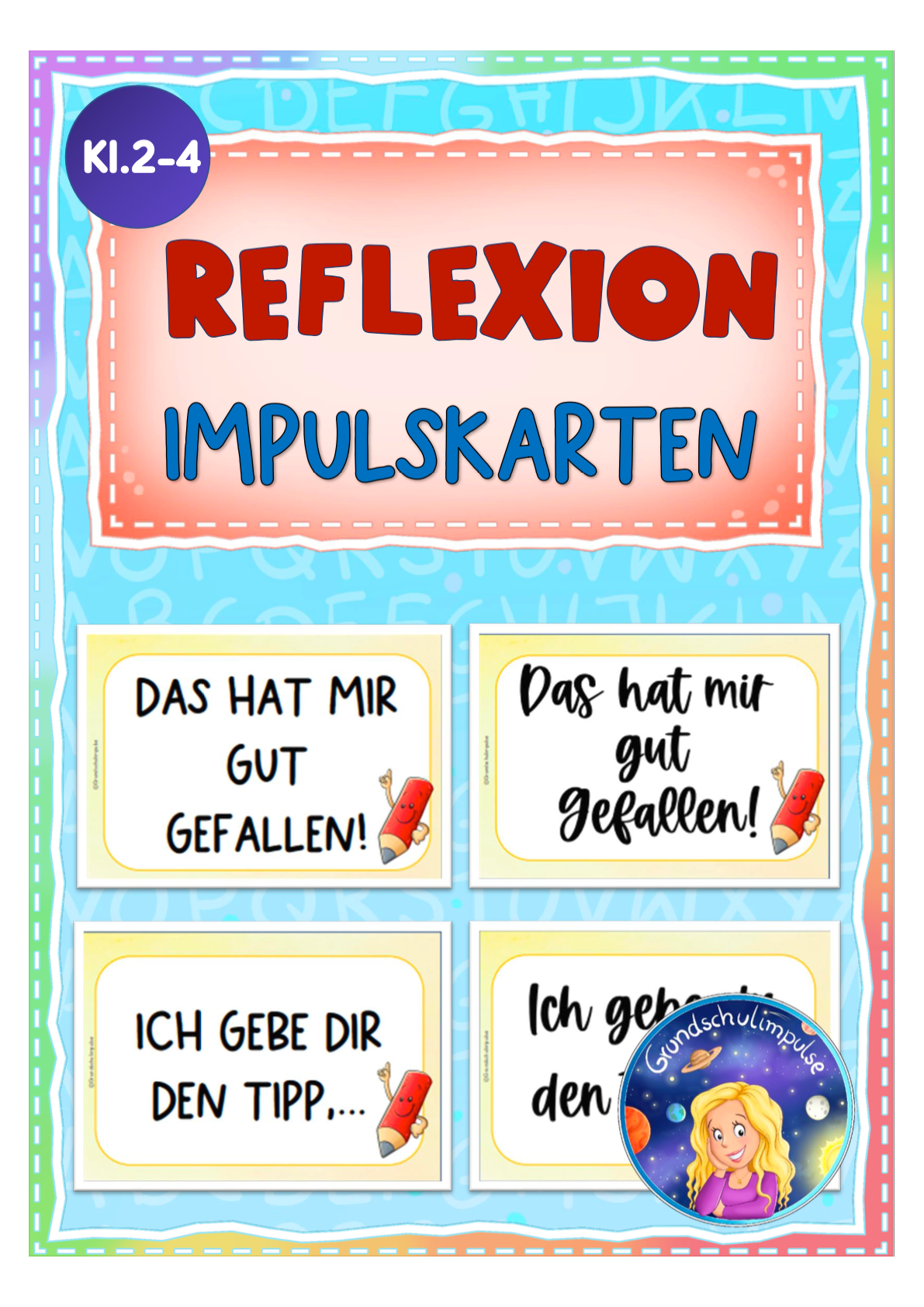 FREEBIE: Impulsfragen für die Reflexion