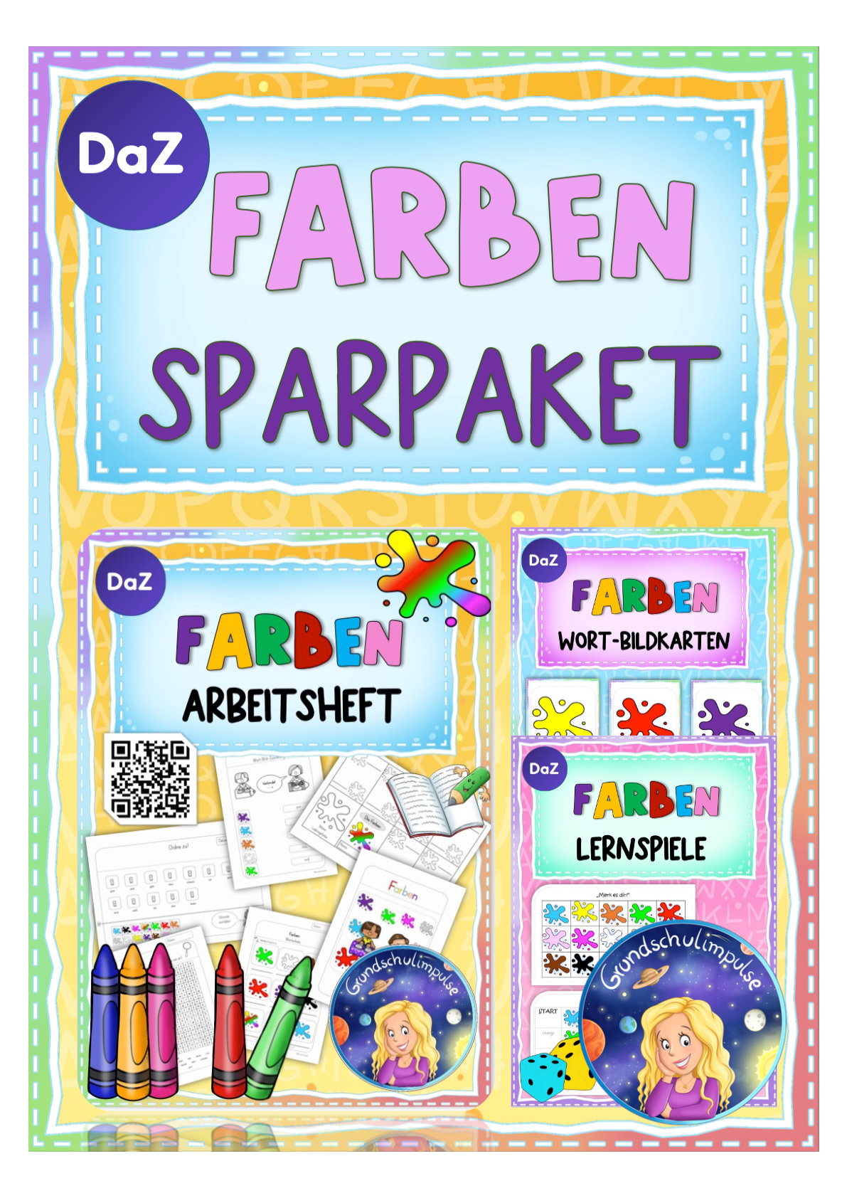 Farben - Sparpaket (DaZ/DaF)