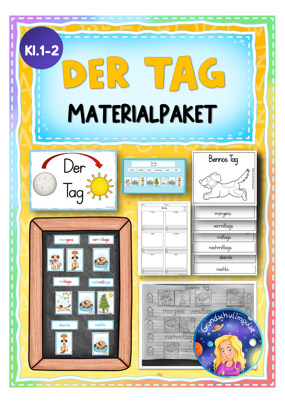 Der Tag (Klasse 1+2)