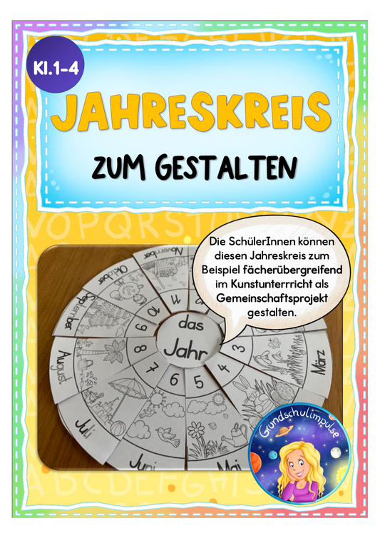 Legekreis - Das Jahr zum Gestalten (Klasse 1-4)